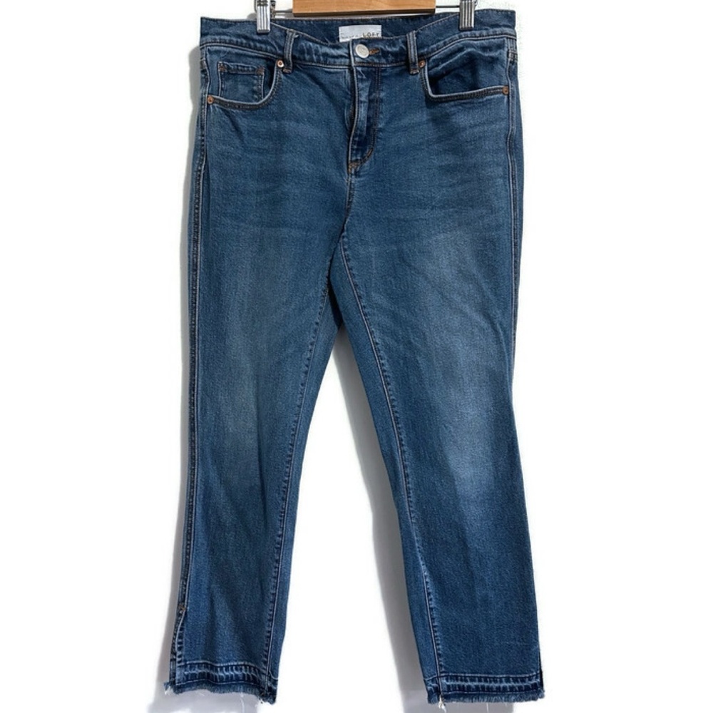 LOFT Modern Straight Jeans